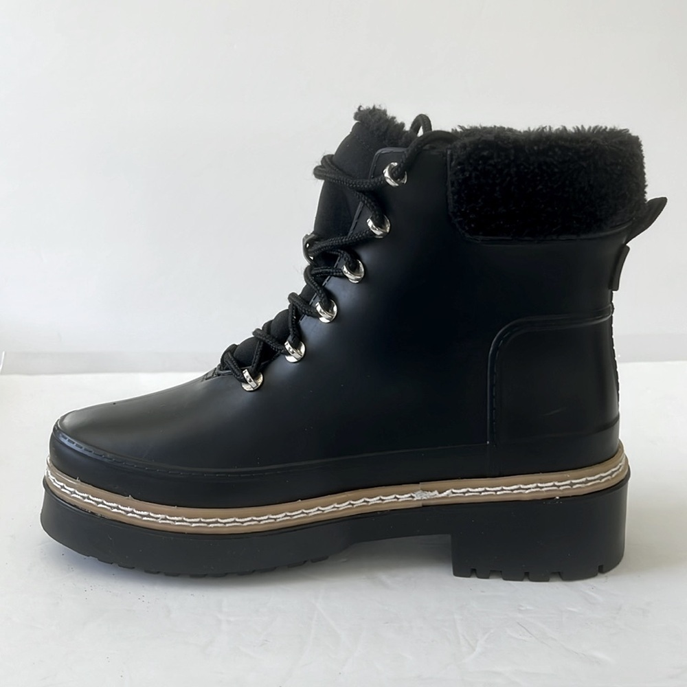 Marc Fisher Women’s Waterproof Winter Lace Up Lug Sole Boots Size 8 - Picture 6 of 10